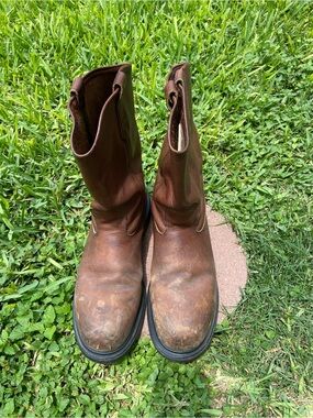 Red Wing Pecos Steel Toe Boots Size 12 D